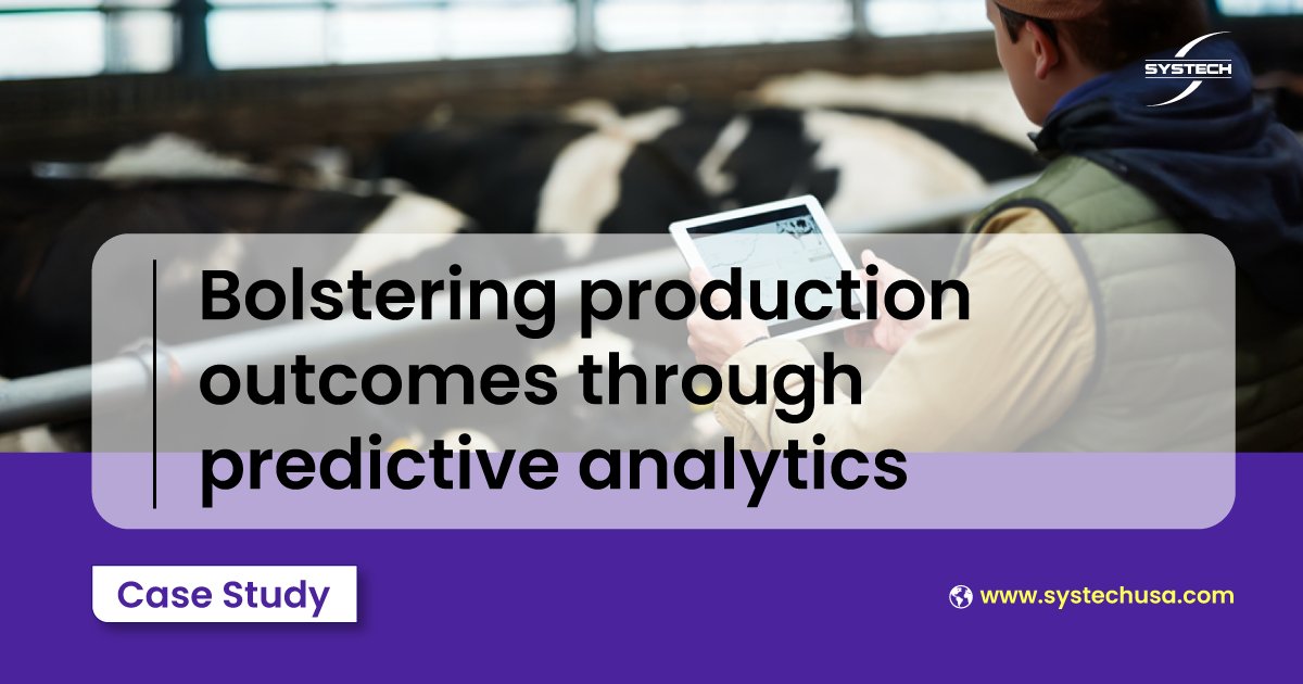 A prominent chemical manufacturer harnessed Systech's predictive analytics solution, powered by Microsoft Fabric, to gain insights into the effectiveness of insulation on milk production. systechusa.com/bolstering-pro…
#PredictiveModeling #DataIntegration #MicrosoftFabric