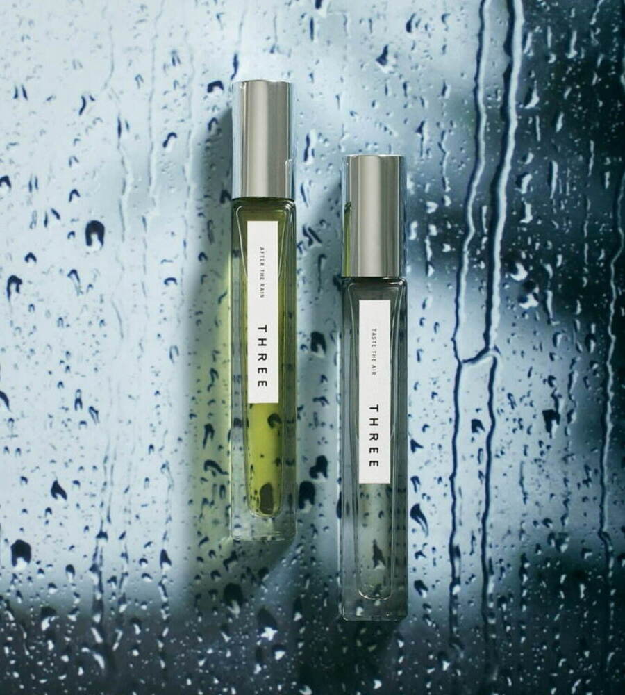 THREEの香水「エッセンシャルセンツ」に24年夏の香り、“雨上がりの大地＆風”をイメージした2種 - fashion-press.net/news/116217