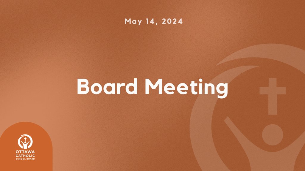 📣Join us in-person or virtually tonight, May 14, 2024, for our #ocsb Board Meeting at 7 pm! 🔗 Check out the agenda and live stream link: ocsb.ca/meetings/ #ocsbBeCommunity