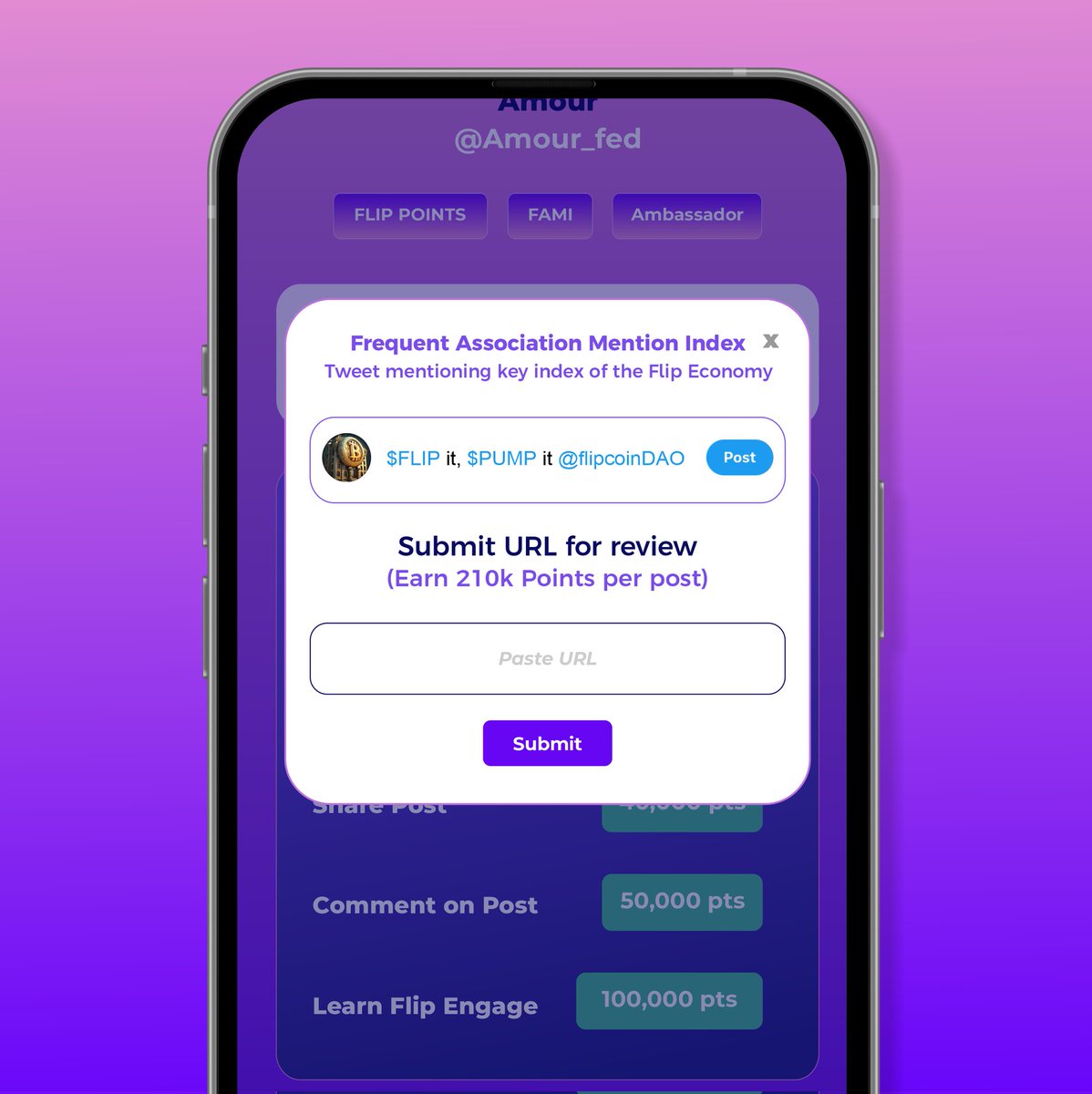 🚀 Flippers, are you ready to dive in?

Get your fins ready because we're about to make waves!

Our dedicated team is putting the finishing touches on the Gamify Airdrop system while forging exciting partnerships within the industry.

🎉 Exciting news! The FAMI system is now live