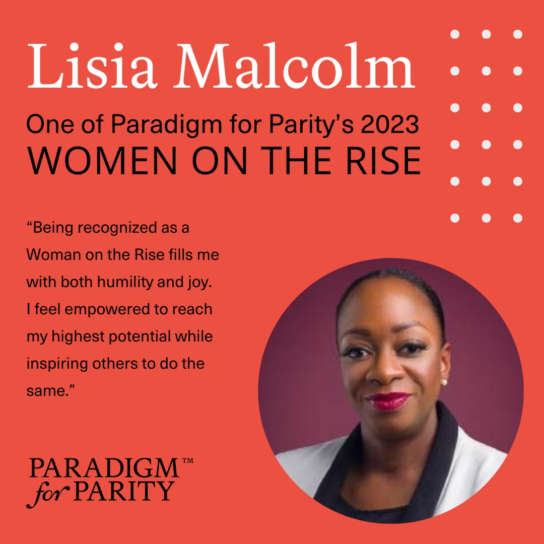 “Being recognized as a Woman on the Rise fills me with both humility and joy. I feel empowered to reach my highest potential while inspiring others to do the same.” - Lisia Malcolm, @DentsplySirona Nominations are now open for the 2024 Women on the Rise! paradigm4parity.org/wotr/