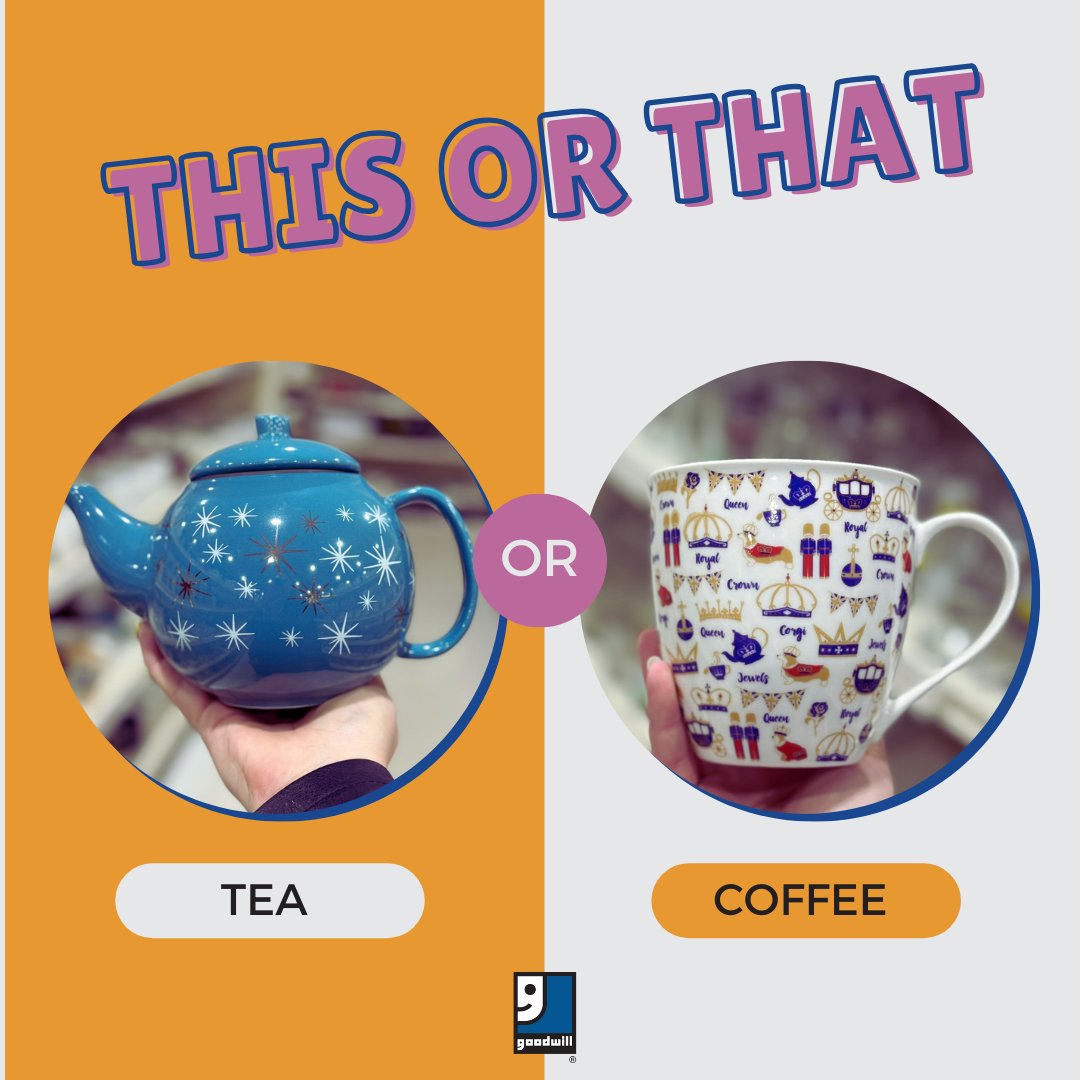 ☕ What is your hot beverage of choice? Coffee or Tea? Comment below ⬇ #thisorthat