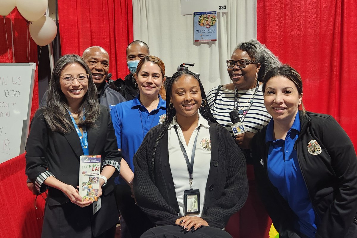 Thanks to all who turned out for the @LACo_DPSS booth. It was a pleasure meeting the community and providing #CalFresh enrollment assistance to help residents #EatBetterLiveBetter.

👉 Apply today at BenefitsCal.com

#WHE2024 #CFAM2024