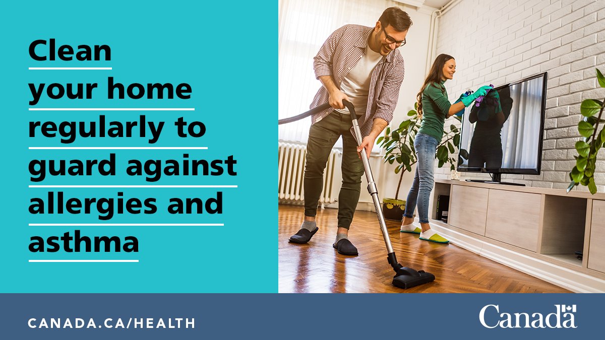 This spring, remember to keep floors clean with regular mopping and vacuuming. Use a HEPA filter vacuum to trap particles, guarding against allergies and asthma. 

ow.ly/RshY50RjeWW 

#HealthyHome