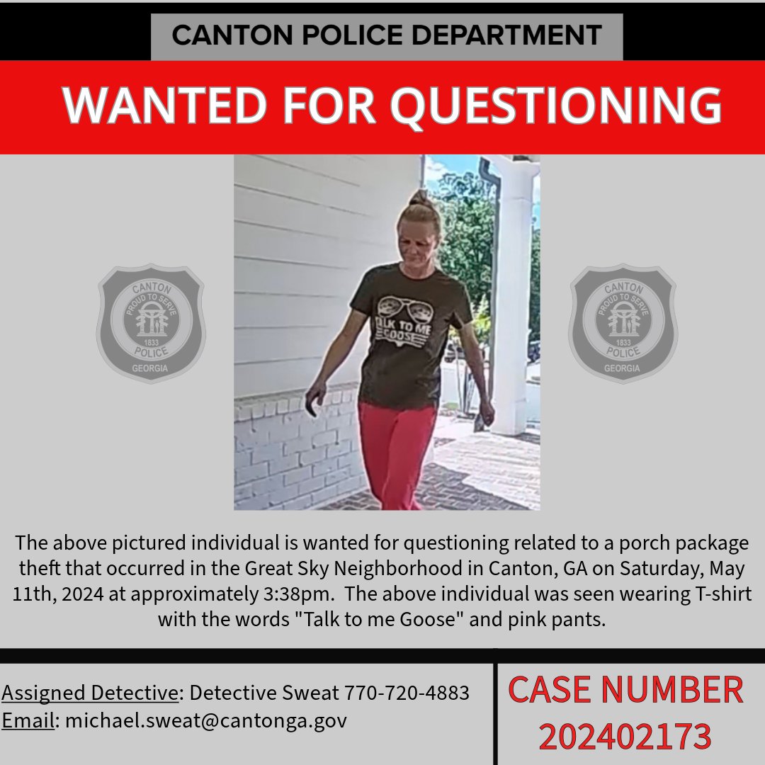 Canton PD tweet media