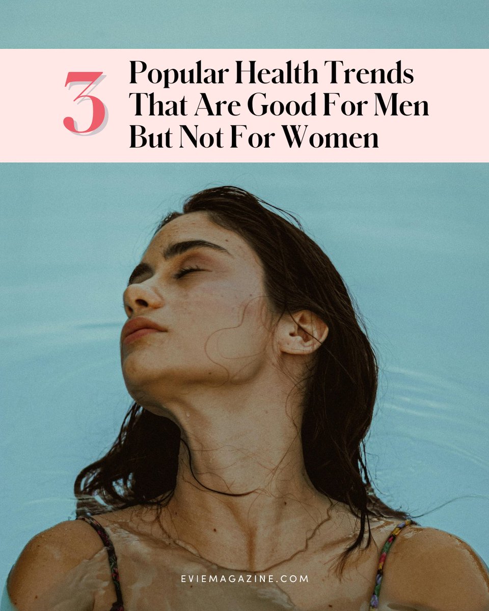 There are plenty of health kicks promoted for men that women shouldn’t bother with 🙅‍♀️ Here’s why 👉 bit.ly/3V0Ji6c