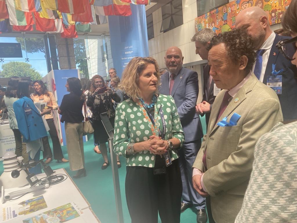 Join us at the #ERC34 AgriInnovate Exhibition, happening from May 14th to 17th at @FAO HQ. Explore innovative solutions driving sustainability in agrifood systems across Europe & Central Asia. 🌍 Don't miss out on experiencing the innovations @FAODG has embraced firsthand! 🤩