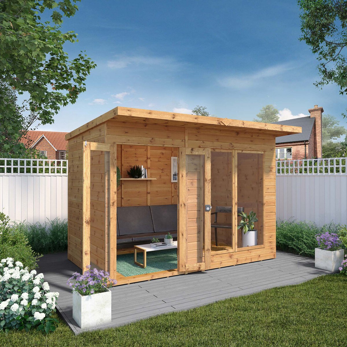 SAVE on Summerhouses 😍👇 

That's right, as part of our 🍃 GARDENING EVENT 🍃 on now you can SAVE £££'s on Summerhouses... SHOP HERE >> bit.ly/4bF4TGP