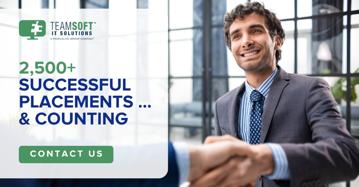 Since '96, we've led in tech staffing, offering contract, direct-hire, & contract-to-hire solutions. Our success recipe? Tailored services, culturally-aligned candidates, & business-driven results. Partner with #TeamSoft today! ow.ly/Z7yA50RsKMU

#TechStaffing