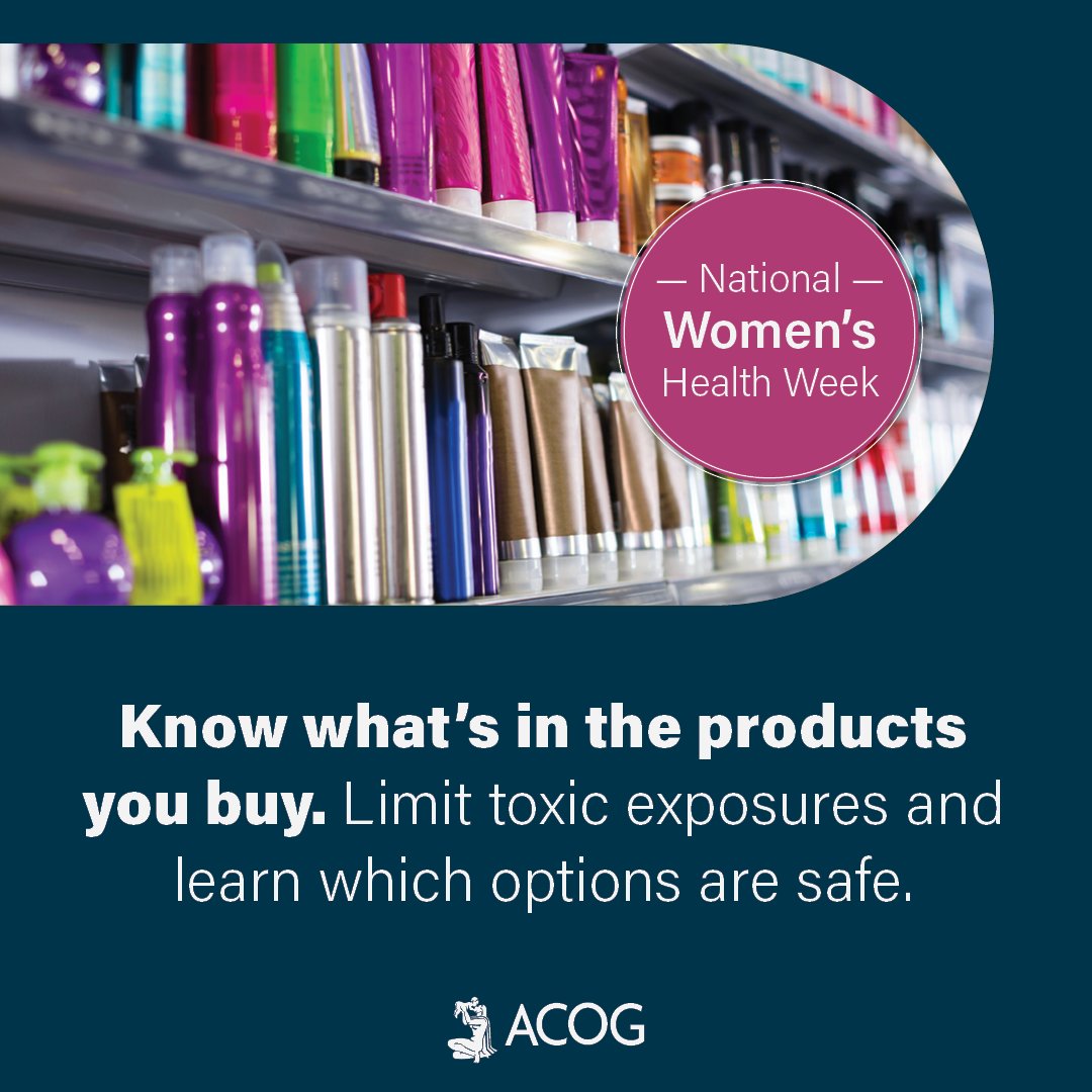 There can be toxic substances in everything from personal care items to household cleaning products. Get expert advice and resources to protect yourself from harmful chemicals: bit.ly/4dF9tqn #NWHW #WomensHealth