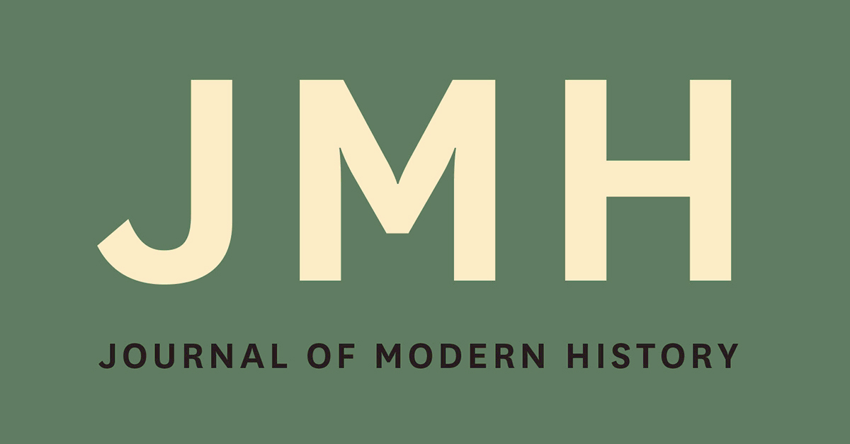 Congrats to 'Empire and Enlightenment after John Law: Merchant Capitalism and Political Economy in the French East India Company' from Journal of Modern History, which was selected as a Koren Committee Favorite by the SFHS Prize Committee. Read it FREE: ow.ly/LuI050RvOZO