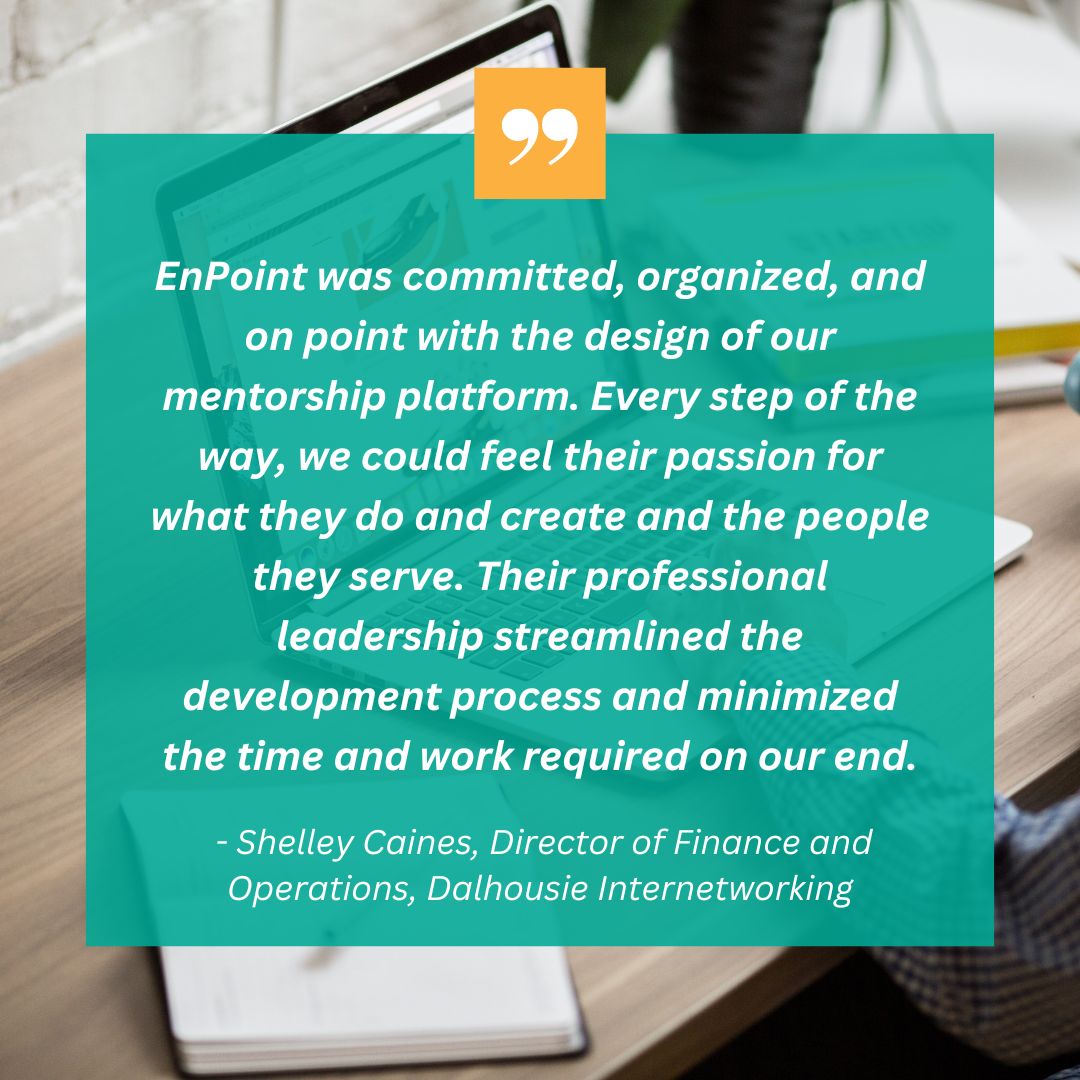 You can be confident best practices are leveraged to maximize the value and benefits to your mentorship participants with EnPoint’s mentorship design!

Get in touch today! buff.ly/3q6wAXa 

#MentorshipDesign #MentorshipMatters #MentorshipChangesLives