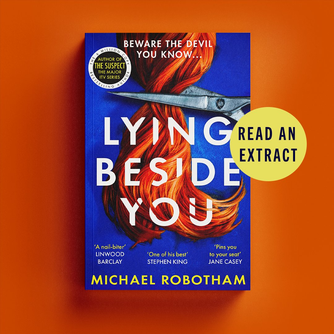 Beware the devil you know. . . Today we're sharing an exclusive extract from @michaelrobotham's unputdownable Cyrus Haven thriller Lying Beside You! Read it here: brnw.ch/21wJLvA