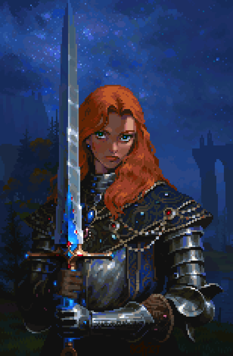 8o1y_ra's tweet image. carian knight
#pixelart #ELDENRING @ELDENRING
