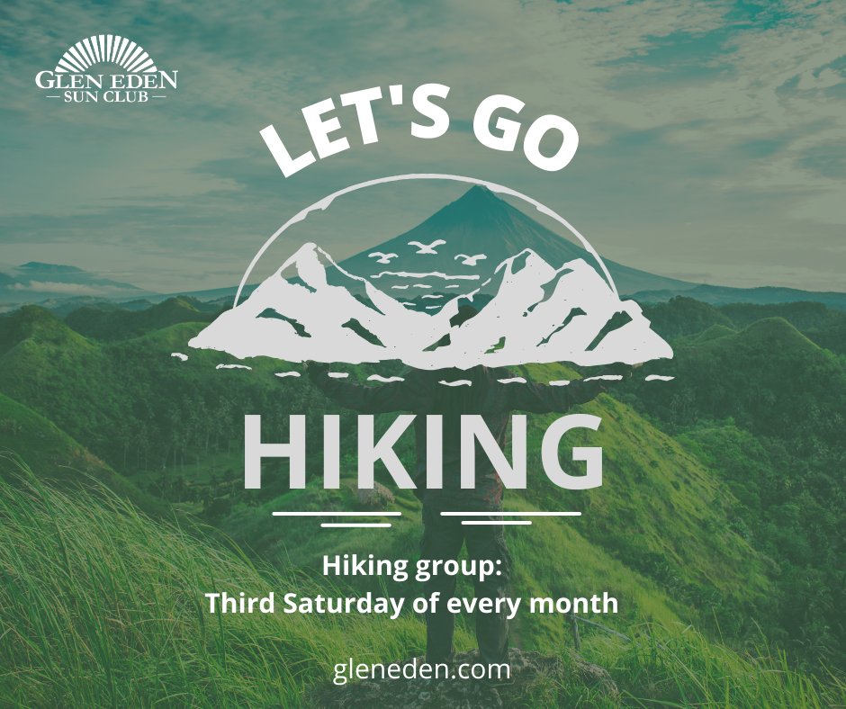 The mountains are calling! ⛰️ Want to explore the trails around Glen Eden but not sure where to go, or who to go with? We got you! Every third Saturday, meet at the office at 3:30 for a group hike.🚶‍♀️ (Please note the meet-up time will change in July.) #themountainsarecalling