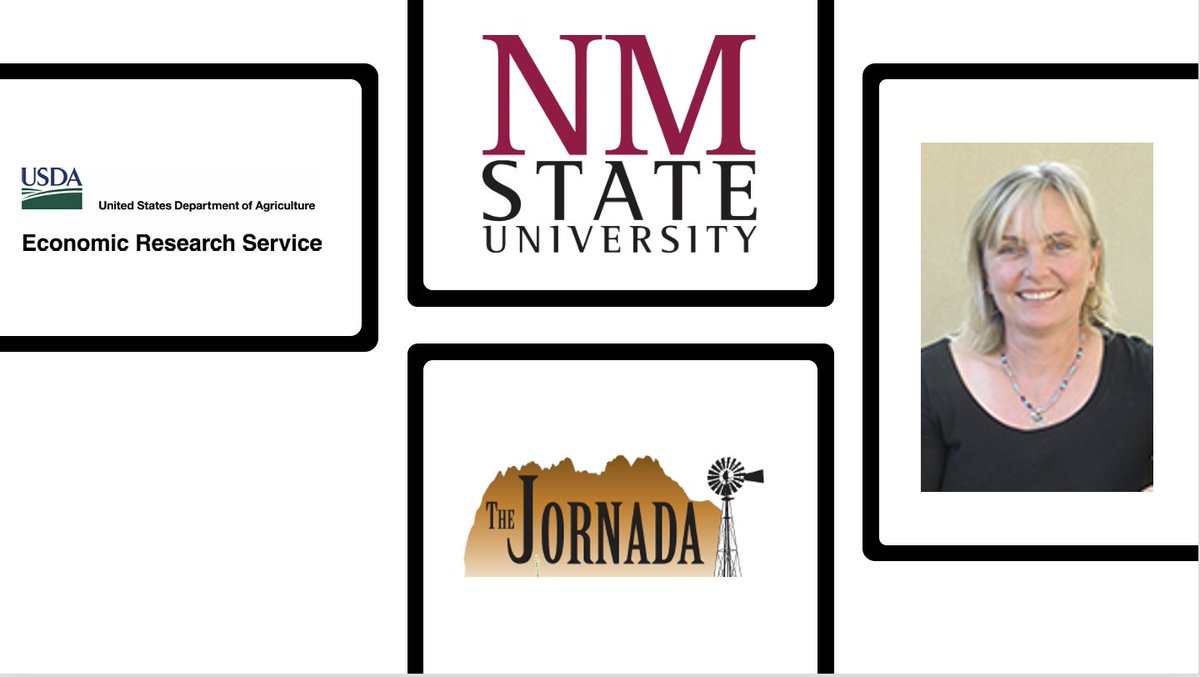 #NMSUResearch - Dr. Caitriana M. Steele, faculty, @nmsu_fwce, is funded by @USDA_ERS to build on water scarcity solutions in the Southwest. @nmsu_aces @TheJornada @NMSUResearch @CoresNmsu