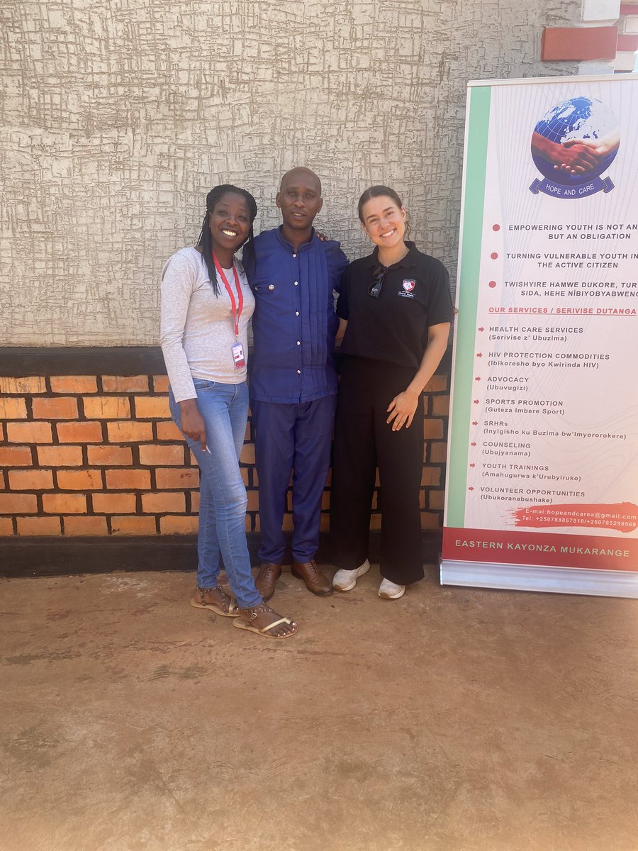 It was an honor to be hosted today by @hopeand_care ! We had a fruitful discussion on gender and #SRHR among vulnerable populations! We look forward to our continued collaboration. @ughe_org @TMoges @HDIRwanda