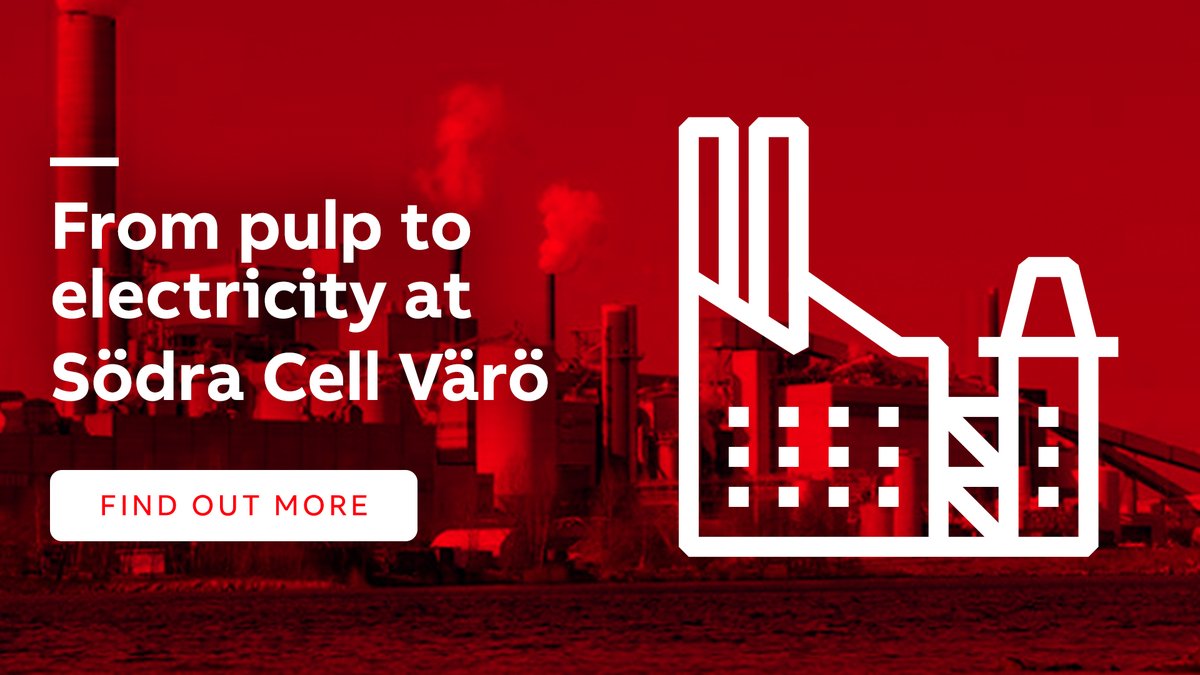 ABBpulpandpaper's tweet image. The Södra Cell Värö plant manufactures high-quality pulp and supplies Varberg with electricity, heating and biofuels through an innovative process that generates more energy than the plant requires for production. Learn more: ow.ly/WnNX50REpW3 

#PulpandPaper #RealProgress