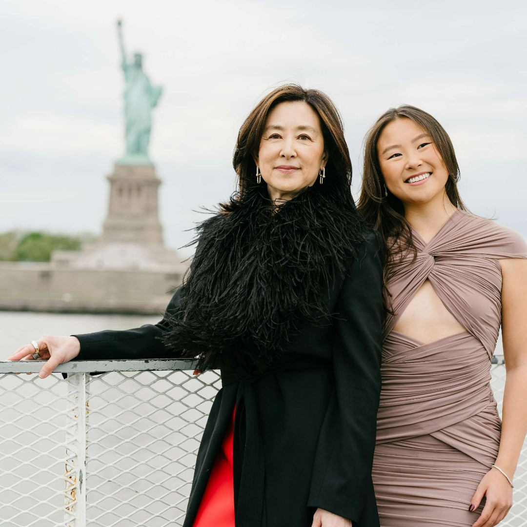 Congratulations to Clara Wu Tsai 2024 Statue of Liberty-Ellis Island Award honoree. It was our privilege to recognize her leadership in sports, social justice, business, and the arts and to celebrate her family's immigration story. @BrooklynNets @nyliberty @socialjusticefd