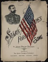 5/14/1897 - 'The Stars and Stripes Forever' by John Phillip Sousa was performed for the first time. It was at a ceremony where a statue of George Washington was unveiled. #History #Washington #StarsandStripesForever