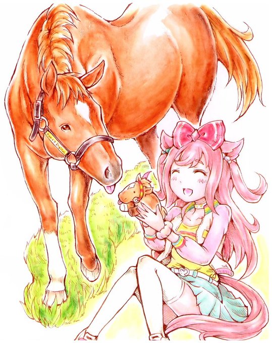 「horse」 illustration images(Latest｜RT&Fav:50)