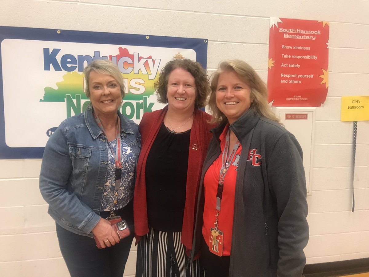 Congratulations to our 2024 @WKUCEBS winner for Literacy, Briana Pulliam at South Hancock Elementary School. We appreciated meeting several @WKUAlumni while visiting too! Go Tops! @WKUSTE