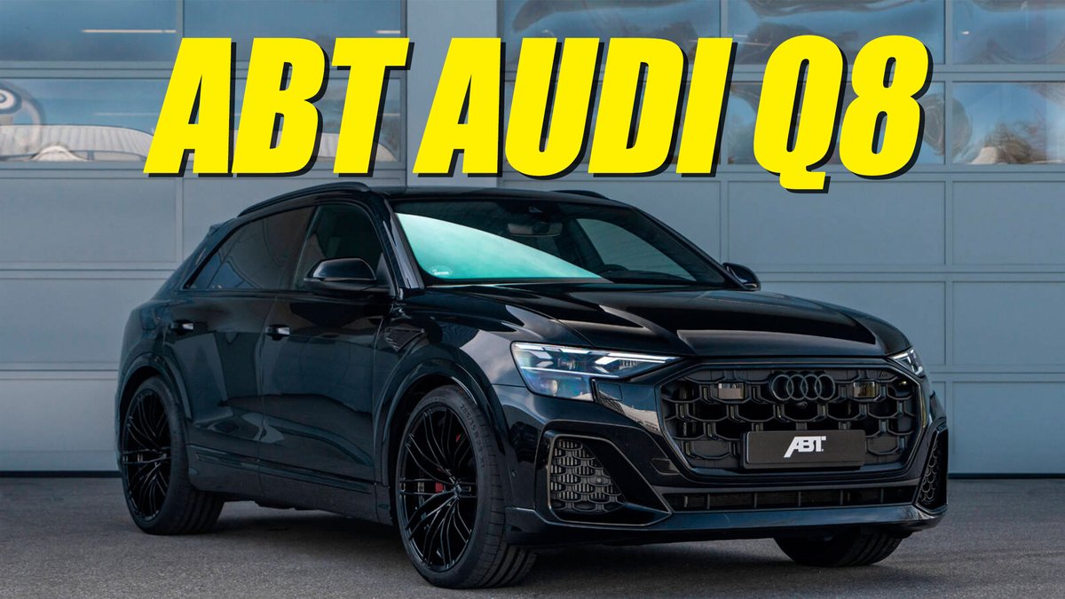 ABT Adds More Power To 2024 Audi Q8 And SQ8, With Up To 640 HP carscoops.com/2024/05/abt-tu… #news #ABT