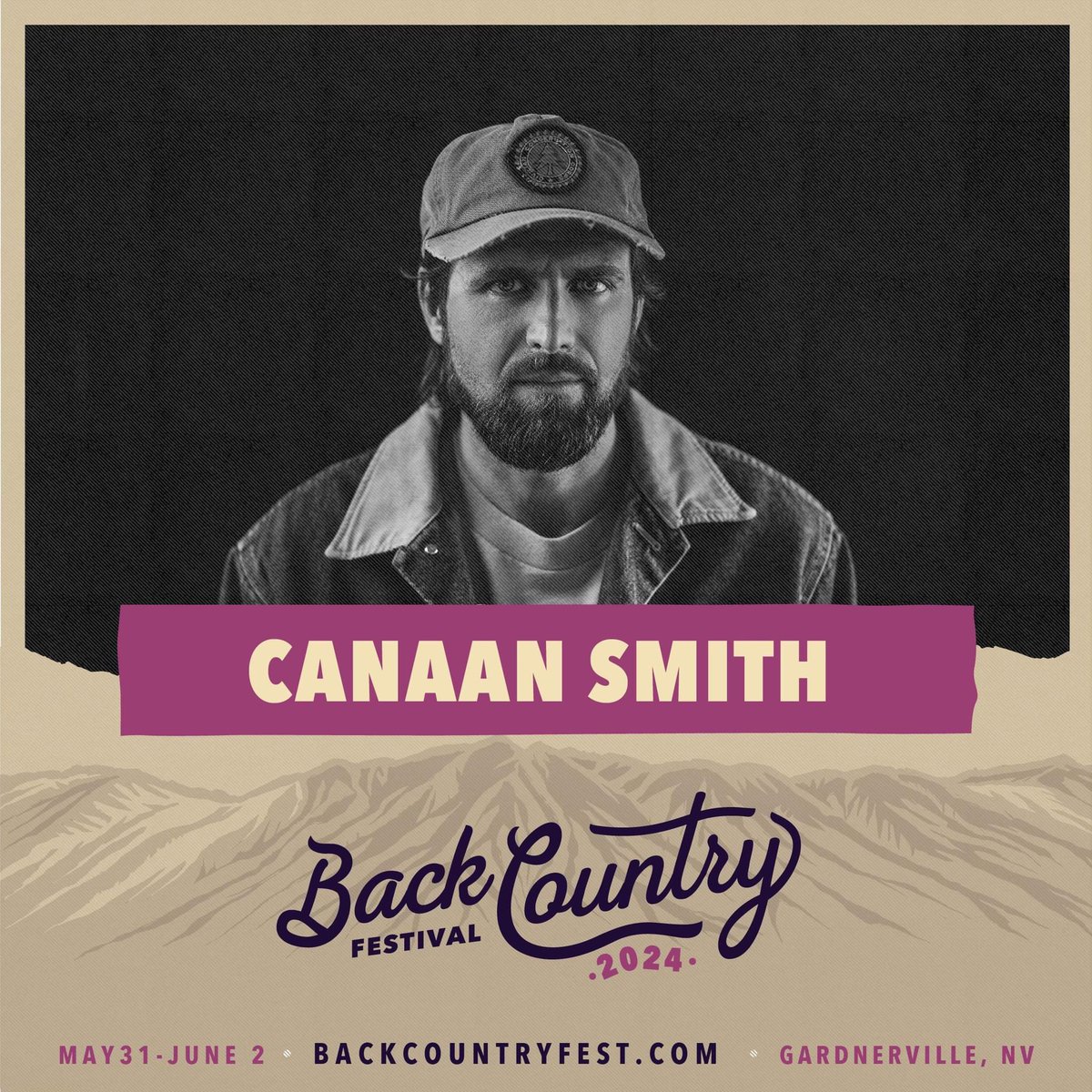 Not long until the BackCountry Festival! Get your tickets at canaansmith.com/tour