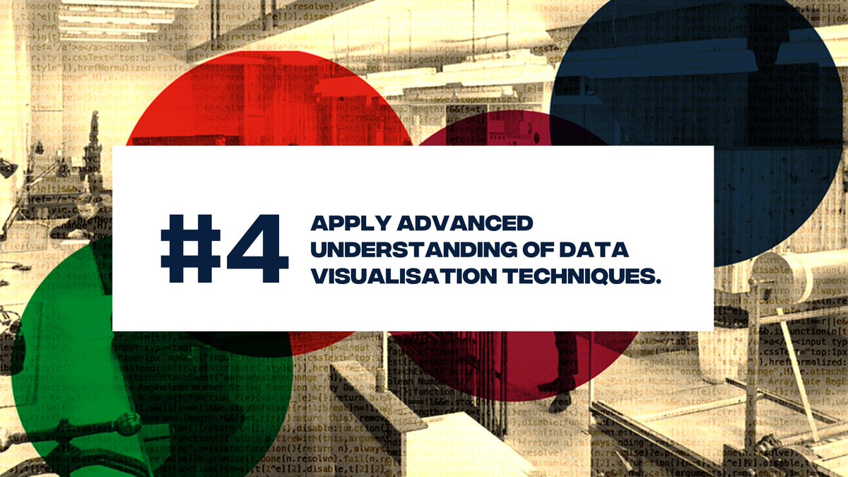 Reason #4 to attend the DH & RSE Summer School: Apply advanced understanding of data visualisation techniques. Find out more about the methods and tools covered during the DH & RSE Summer School here: edin.ac/43PPe54