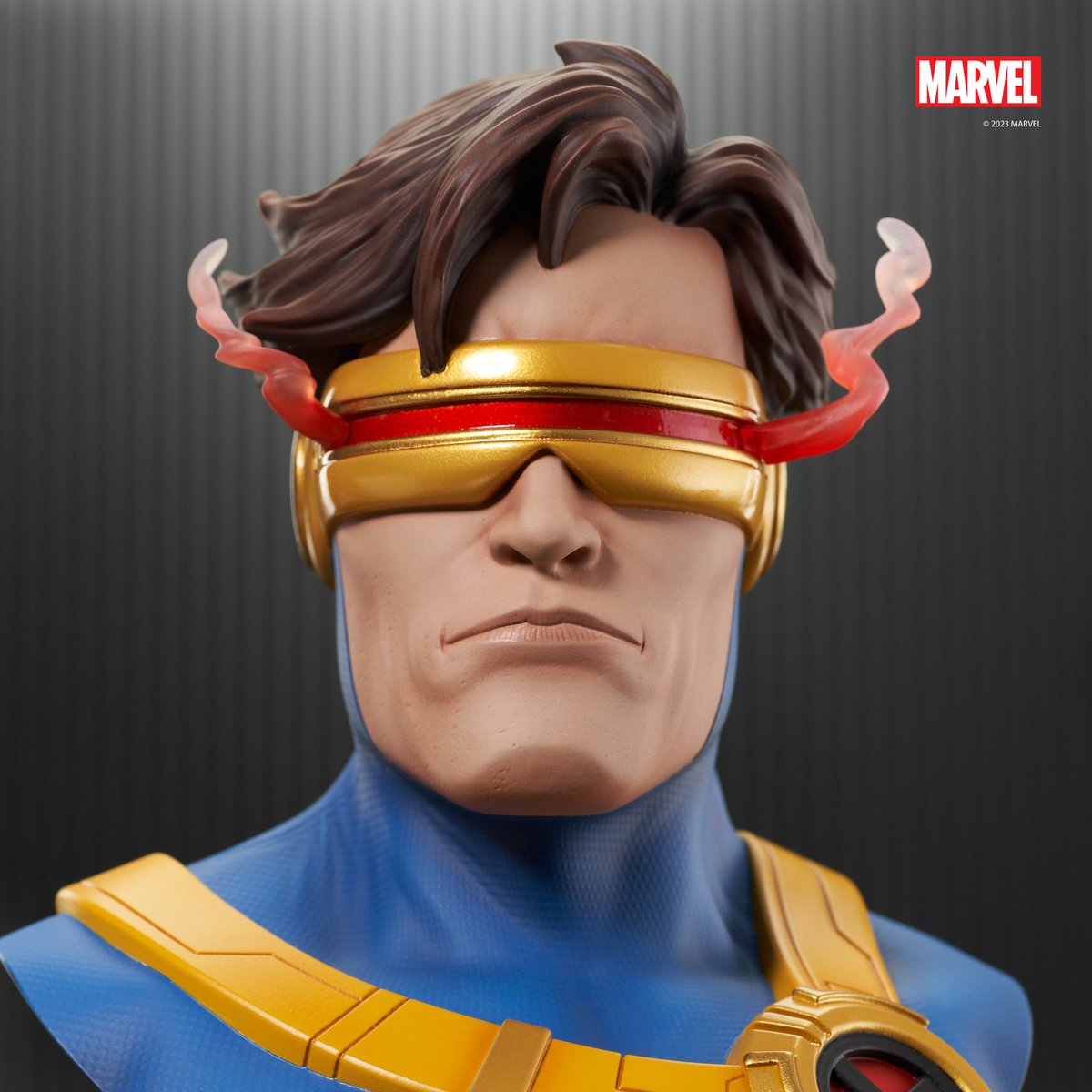 Put on your shades! This limited-edition Cyclops (Comic) Legends in 3-Dimensions Bust is a must-have for any X-Men enthusiast! Secure yours now - bit.ly/CyclopsL3D! 💥 #Cyclops #DiamondSelectToys #XMen #CollectDST #MarvelComics #ScottSummers