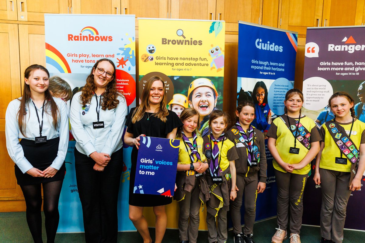 I was delighted to join girls from around the United Kingdom at Girlguiding’s Parliamentary Reception. It was great to hear from them the changes they would like to see in their lives, including around girl's safety, mental health, cost of living and the environment.