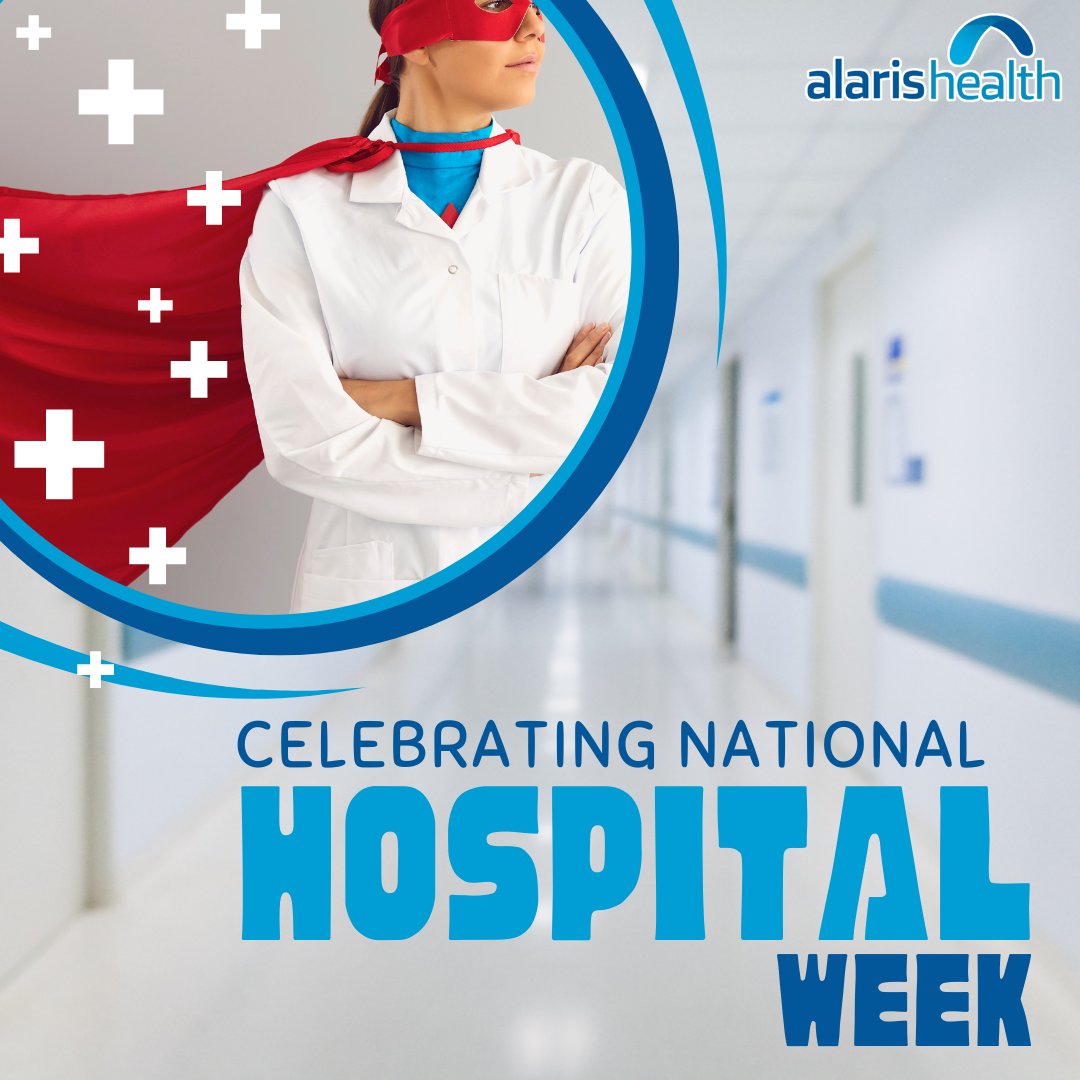 Cheers to National Hospital Week! 🏥👩‍⚕️ Let's salute the dedicated healthcare professionals who work tirelessly to keep us healthy and safe. Your compassion and commitment make a world of difference. Thank you! #NationalHospitalWeek #HealthcareHeroes 💙