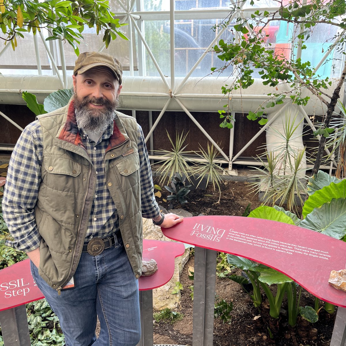 Revisit childhood memories this long weekend! The Museum is open daily, 9 a.m. – 9 p.m., including on May 20. Dr. Christopher West, our Curator of Palaeobotany, first visited the Museum in 1988. His favourite dinosaur hasn’t changed since then: Triceratops.