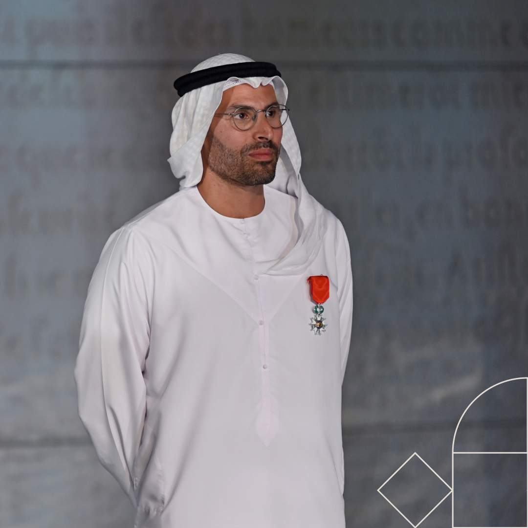 Department of Culture and Tourism - Abu Dhabi on X: "Our Chairman, H.E. Mohamed Khalifa Al Mubarak, has been awarded the French National Order of Legion of Honour in appreciation of his