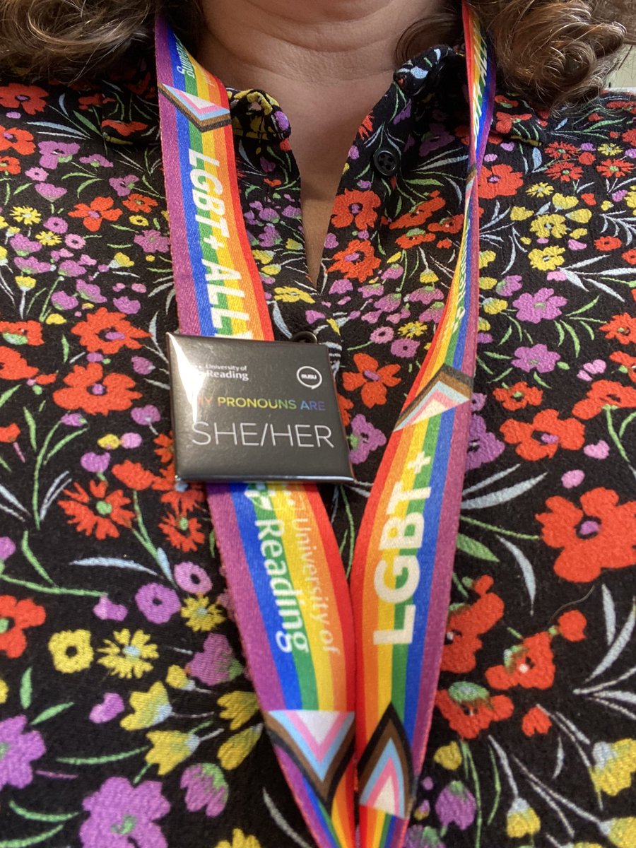 So happy to see #RainbowLanyard trending! As a proud genderqueer trans lesbian, this means so much to me. It represents the takeover of organisations by radical gender ideology - converting gay people to trans, big lumpy blokes in women's bathrooms and sports, and sterilising