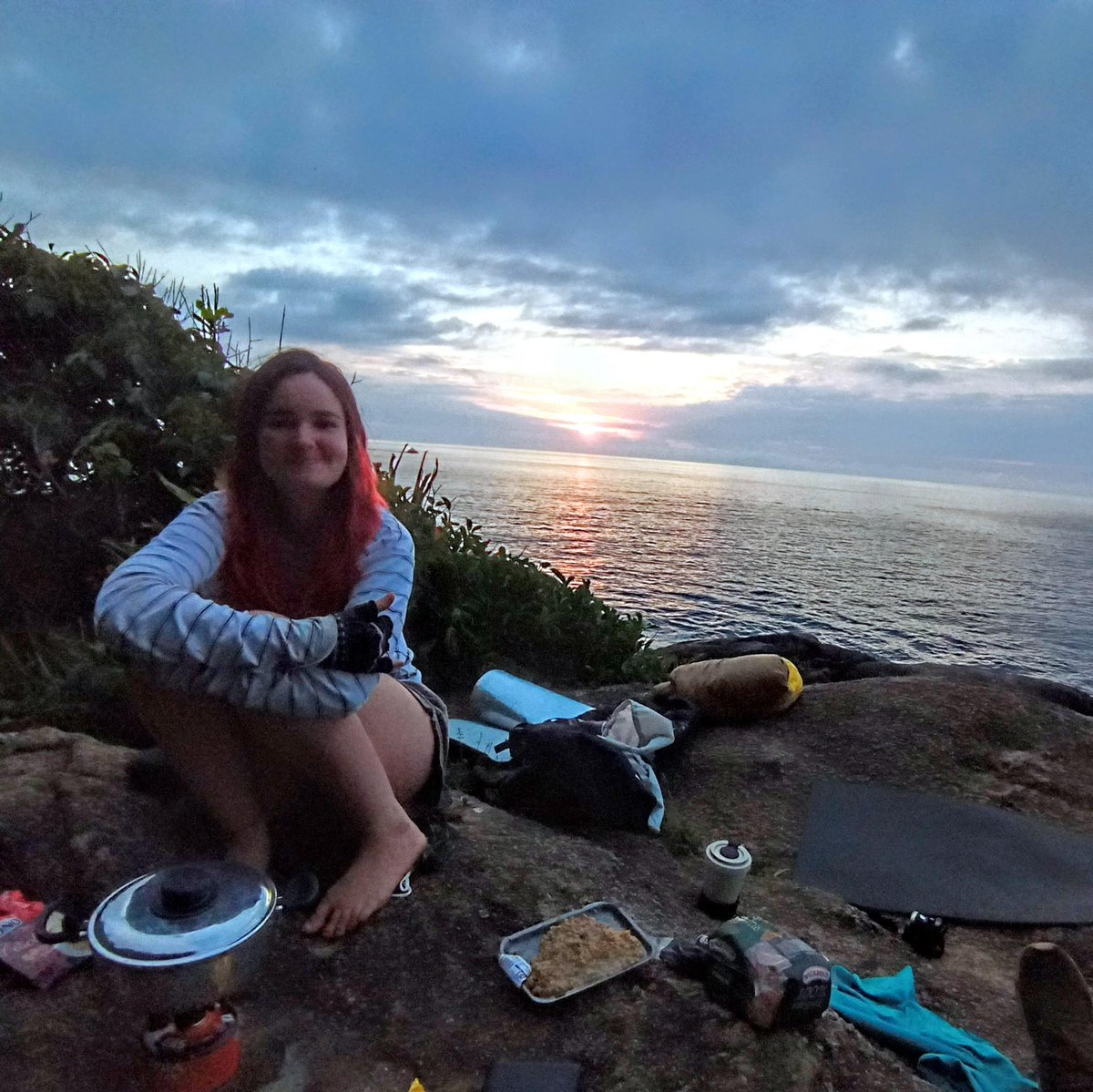 sleeping at waterfall Saco Bravo, at paraty, Brazil [by princess_of_sugar]
  
 #tent #campingGear