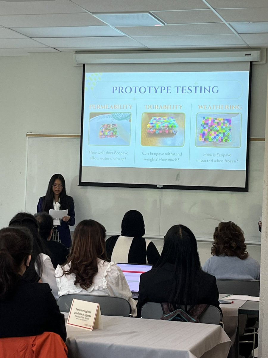 JTAgeography's tweet image. 12 months ago I pitched #UrbanSolutions as a new initiative for @OAGEEOntarioGeo to undertake. Today we are at York University with @MillikenMHS and Thornhill SS sharing our solutions at Symposium. Well done!