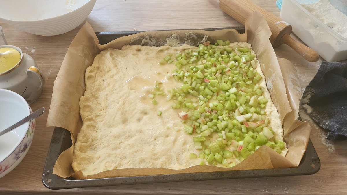 Pietrūka rabarberu. :)
Tagad saprotu- ko man tas vīrs piesienas par plānošanu.😁