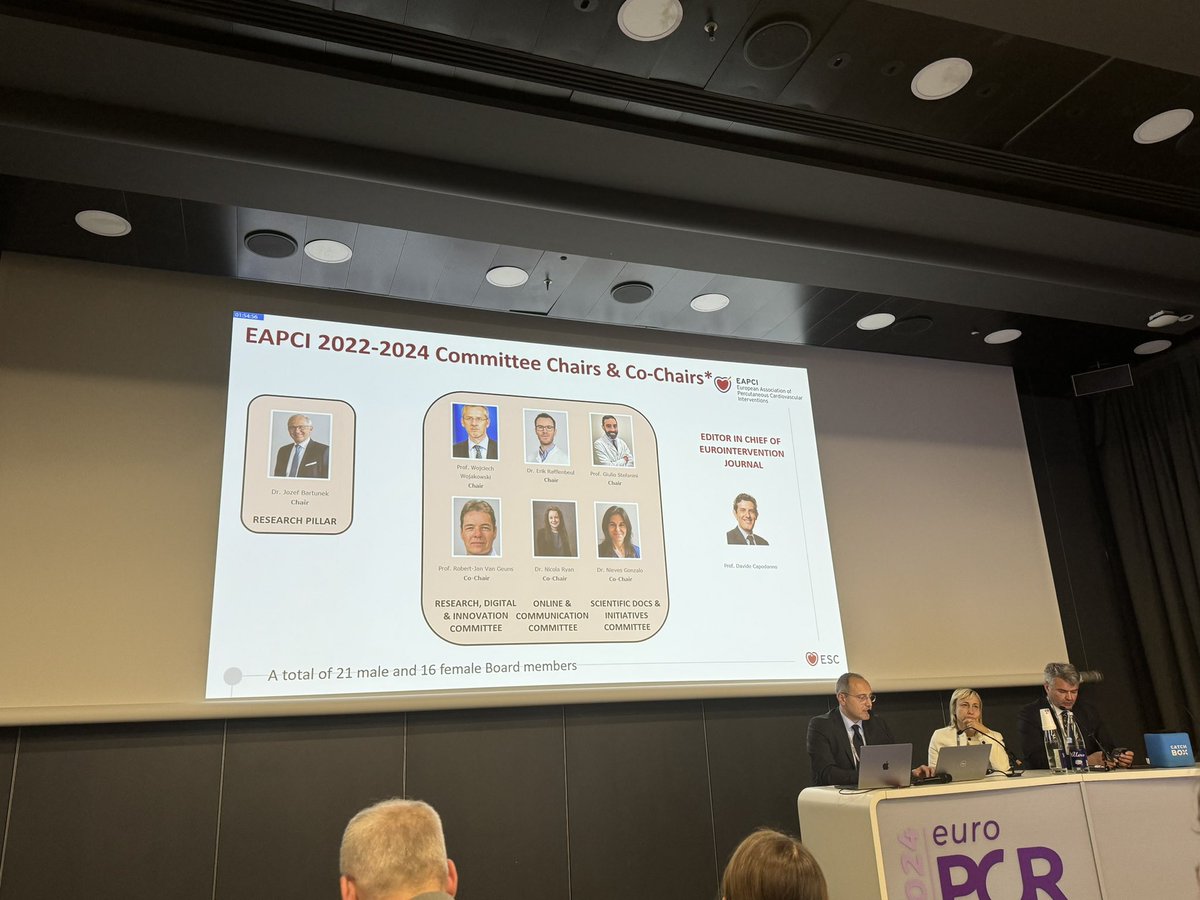 The #EAPCI General Assembly at #EuroPCR 2024 Join us in Room 352B to look back AND to look forward‼️ 📚Be MORE informed 🛜Be MORE connected 💡Be MORE inspired 🫶Be #EAPCI