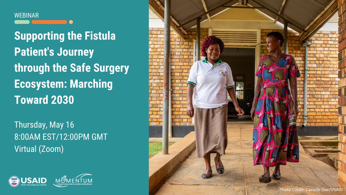 It's just 6 years to 2030, when the UN aims to #EndFistula globally. Join us for a webinar to learn about: ❌ Challenges in communities that contribute to fistula 👨‍⚕️Clinical interventions to address it 🤝 Opportunities for women post-repair Register: engenderhealth.zoom.us/webinar/regist…