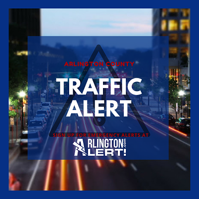 LOCATION: N George Mason Dr./N Frederick St.
INCIDENT:  Trees Down
IMPACT: The tree has been cleared from the roadway and all lanes have reopened.