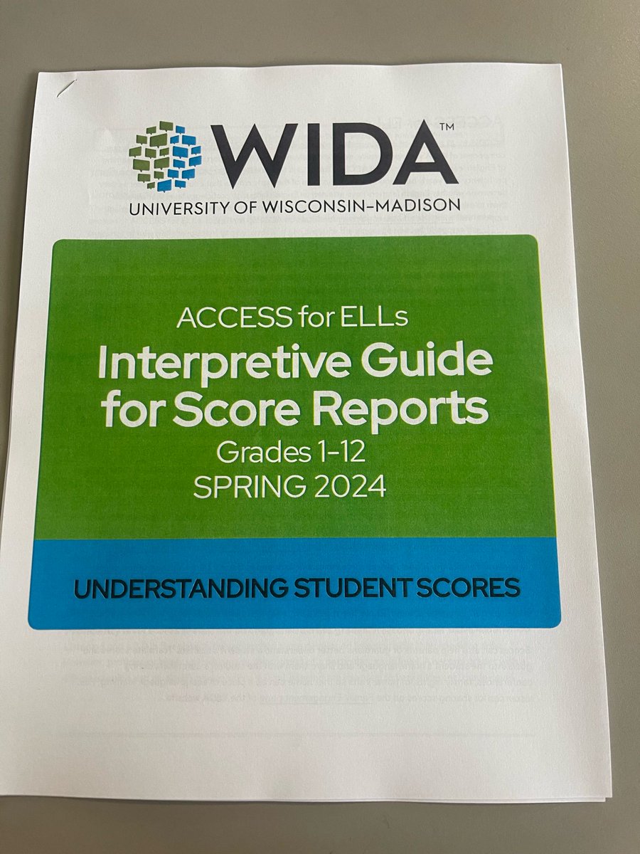 Collaborations on WIDA are taking place right now. We are preparing for TOMORROW: the big preliminary ACCESS scores release day!
