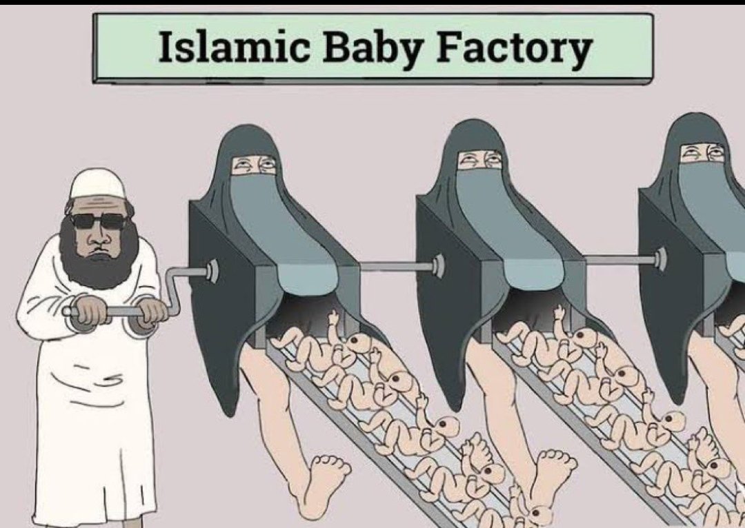 These kind of images are being widely shared by some fundamentalists and fringe elements in light of the Muslim population increase report.

Please don't like, comment or retweet such images.