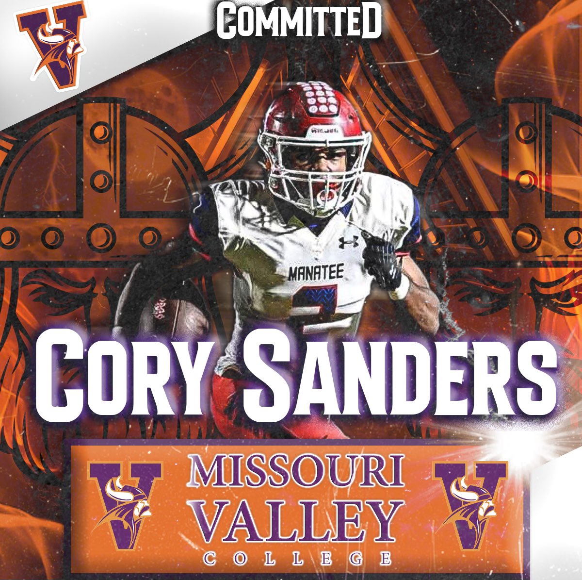 100% committed🧡💜!! @missourivalley @JacquezGreen @larryblustein @Dwight_XOS @RyanWrightRNG @H2_Recruiting @Andy_Villamarzo