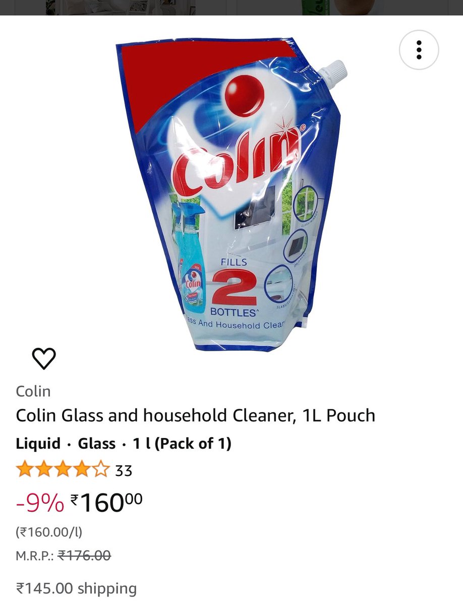 Once I bought this too! Later realised that I paid Rs 145 for shipping! 🥴🥴🥴😅😅🥲🥲🥲🥲

Waah re #AmazonIndia 🥲🥲🥲