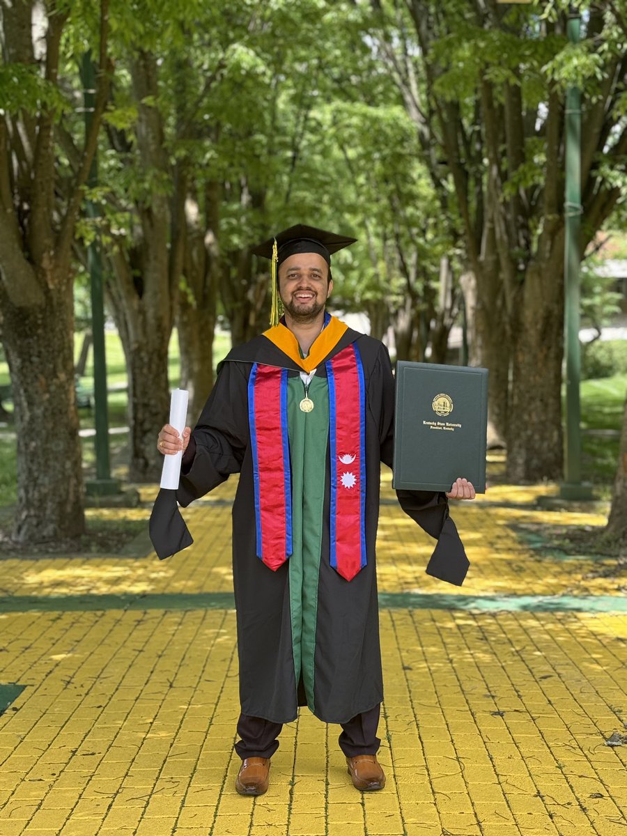Graduation Glimpses 2024 !!!

Many thanks to my advisor Shawn Lucas, committee members Anuj Chiluwal, Yun Jiang and Kentucky State University