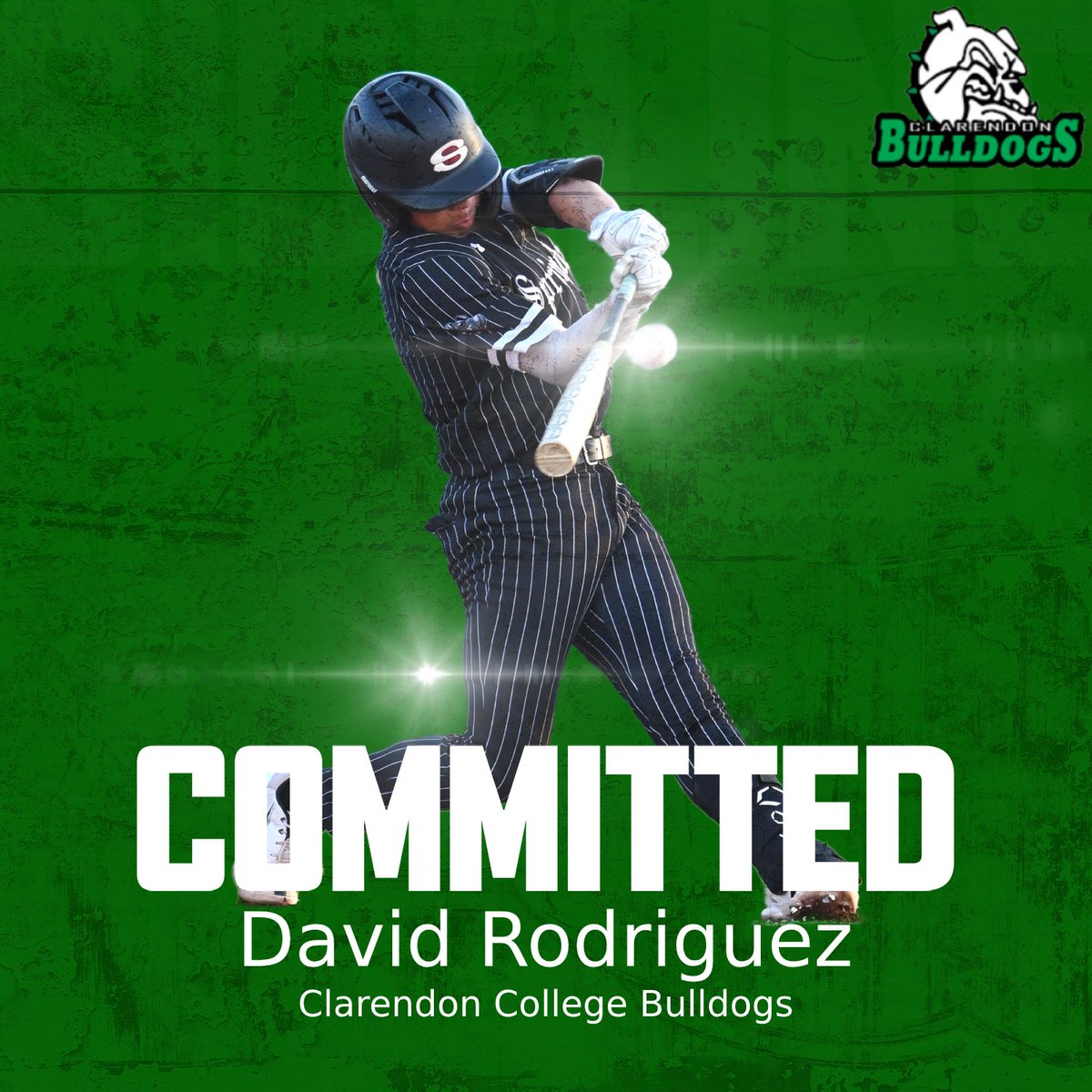 Congratulations to Senior Bulldog David Rodriguez on committing to continue his athletic and academic journey at Clarendon College in Clarendon, TX. David has led by example throughout his high school career and we are excited to watch him continue at the next level!