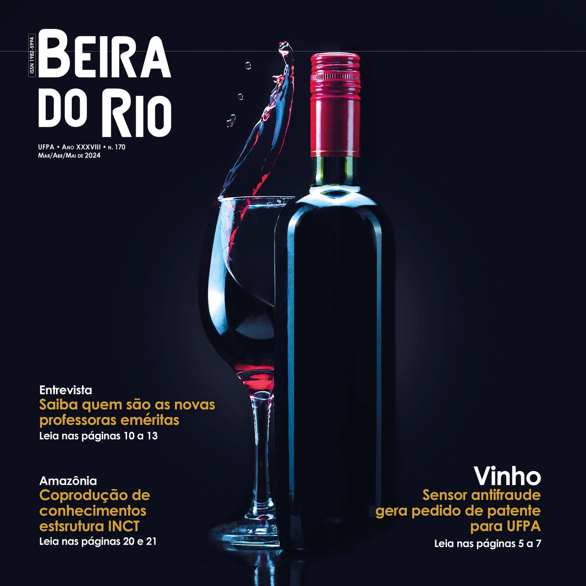 Já está no ar o Jornal Beira do Rio de número 170: Uma edição em que as mulheres são autoras, temas e destaque! Lê no #BeiradoRio beiradorio.ufpa.br