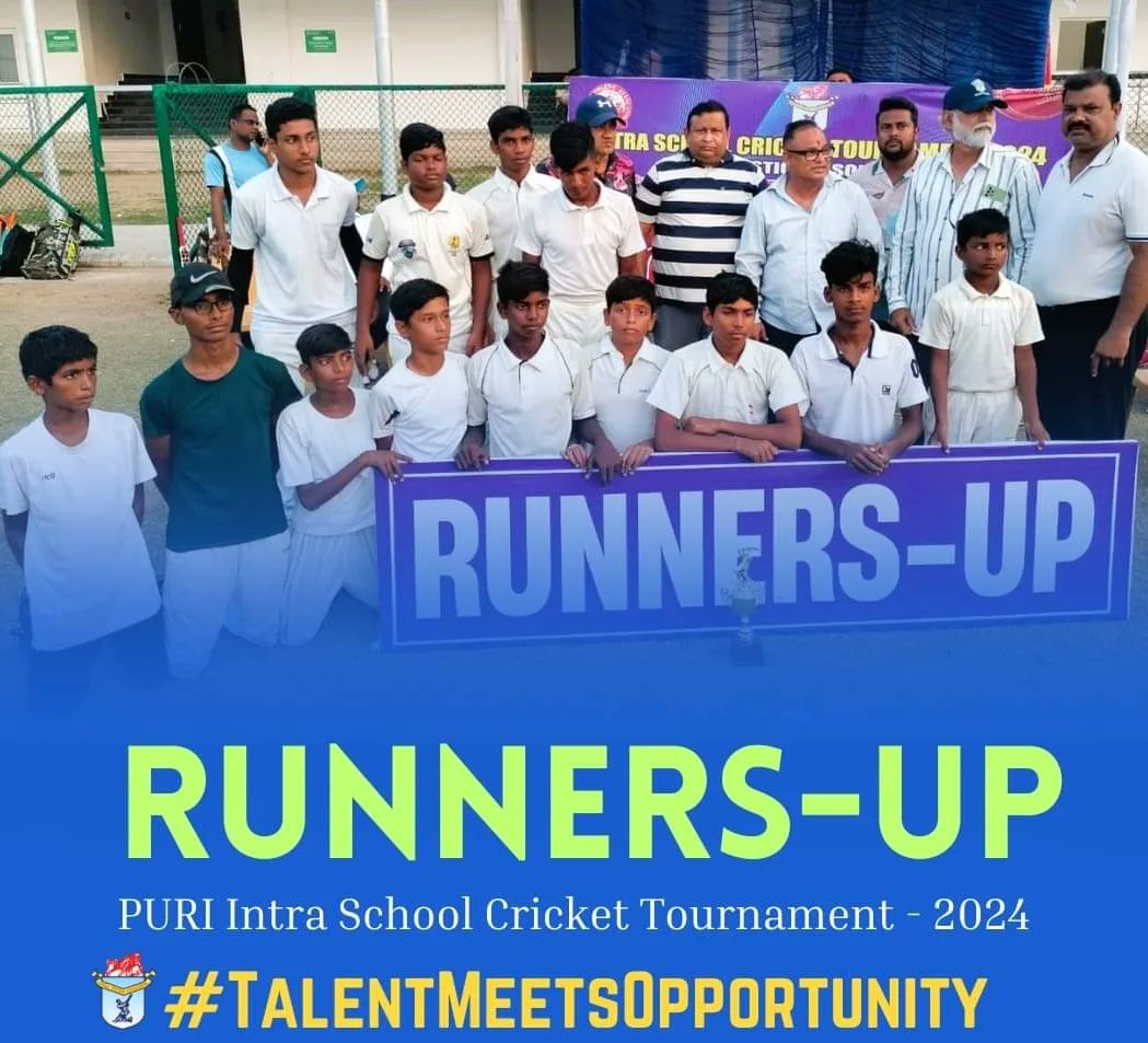 #Puri District Intra School Tournament 2024 🏏 Champion 🏆 - NIMAPARA COMBINED SCHOOL Runners-Up 🥈- PURI COMBINED SCHOOL-B #schoolcricket #TalentMeetsOpportunity