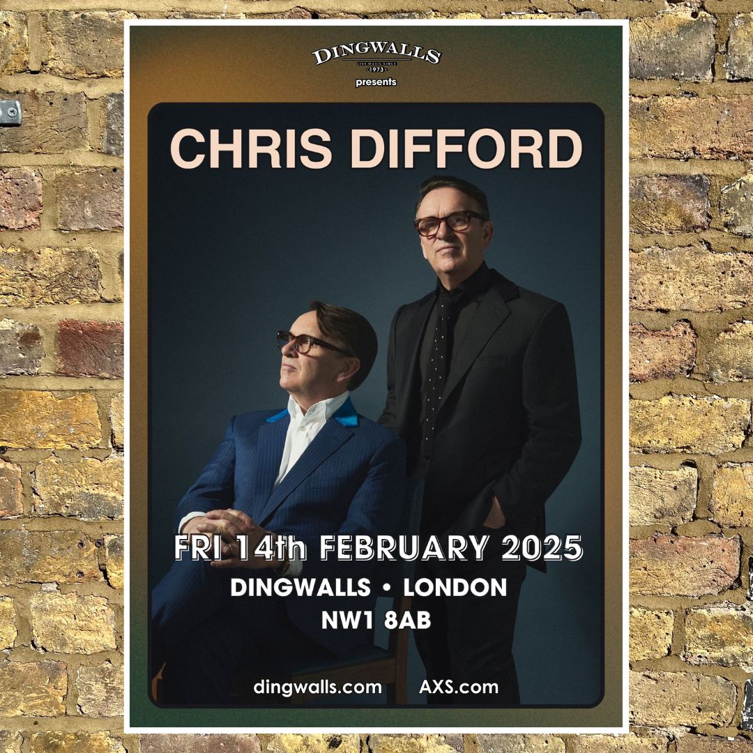 ✫ A founding member of London's legendary <a href="/Squeezeofficial/">Squeeze</a>, <a href="/chrisdifford/">Chris Difford</a> will NOW perform at Dingwalls next year - previously purchased tickets remain valid.

🎟: axs.com/uk/events/5050…